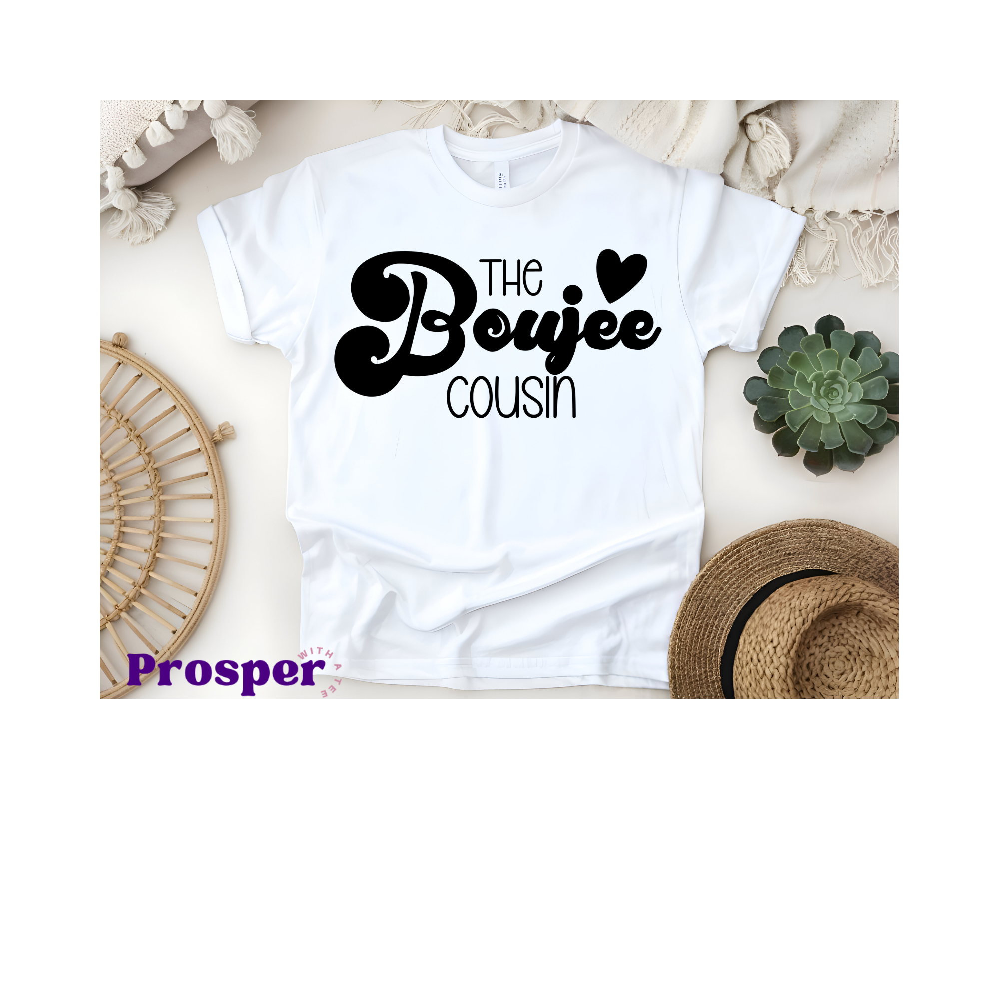 Cousins crew T-shirt