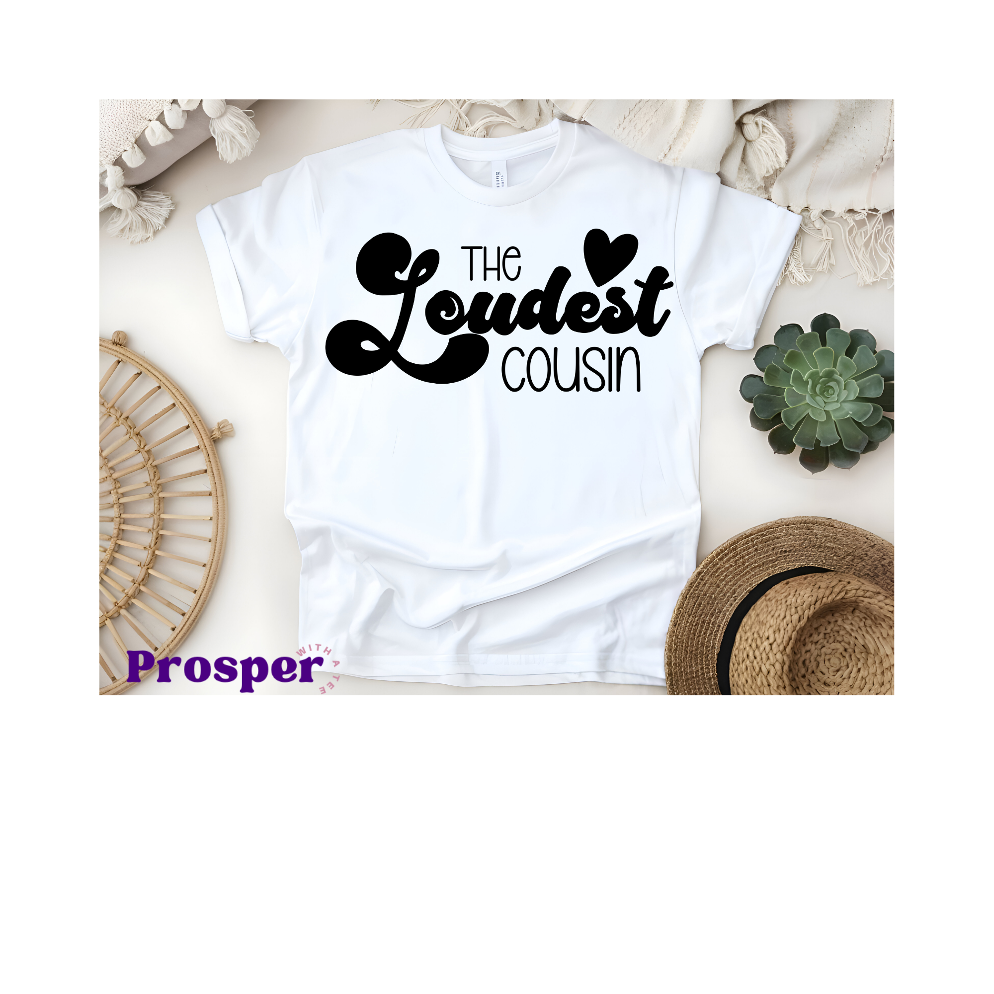 Cousins crew T-shirt