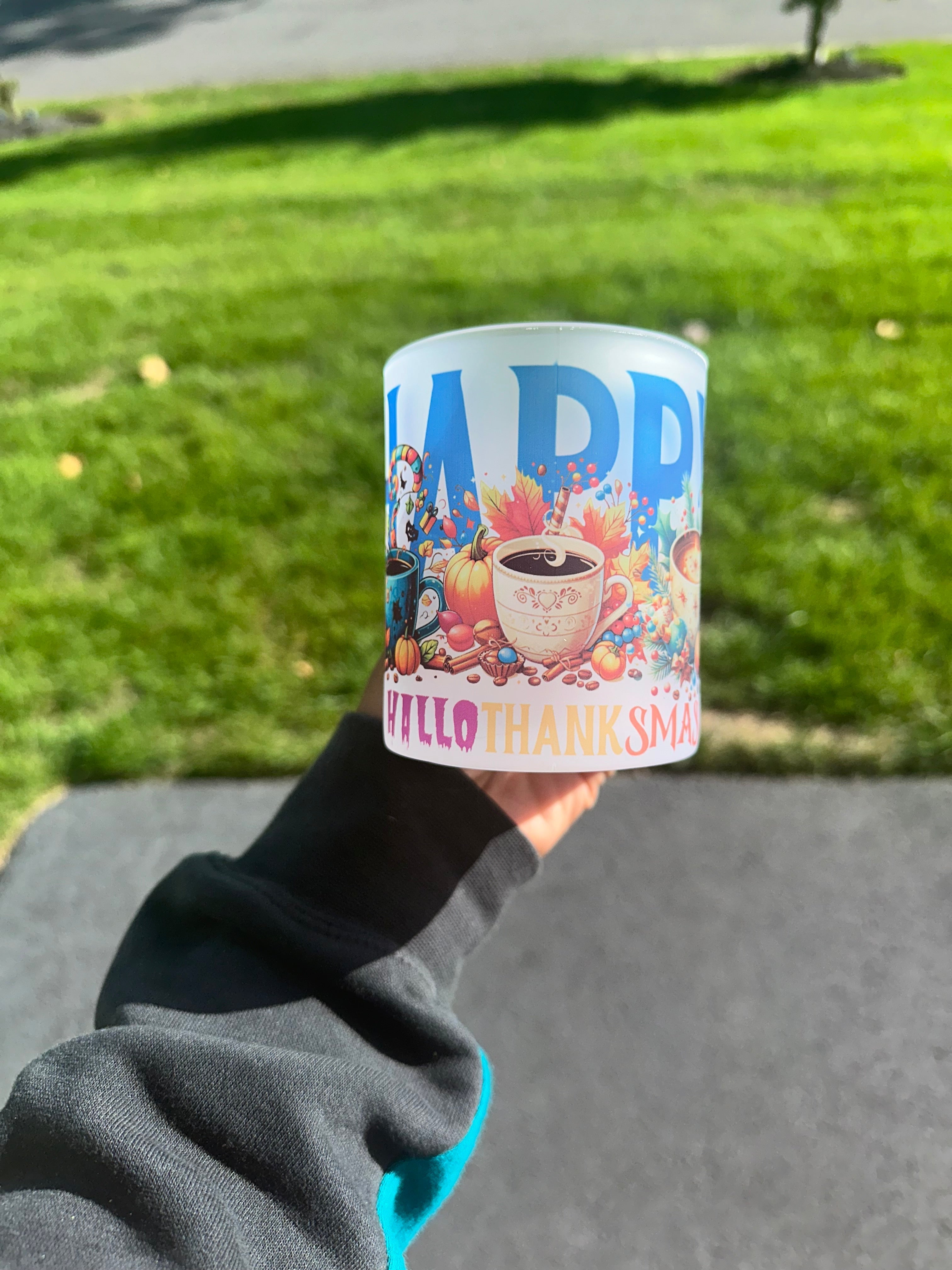 Happy Hallowthanksmas Mug Prosper with a tee