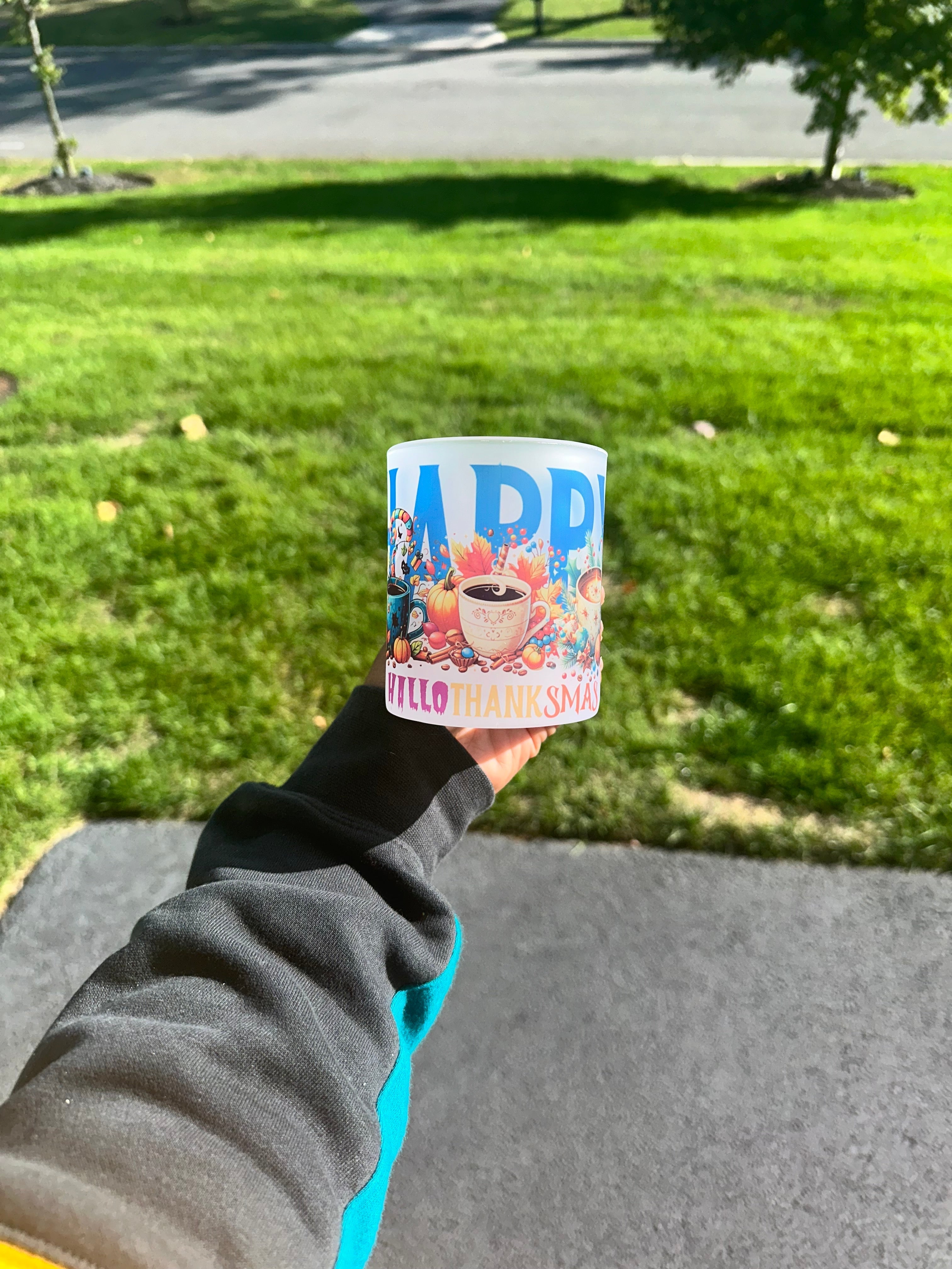 Happy Hallowthanksmas Mug Prosper with a tee