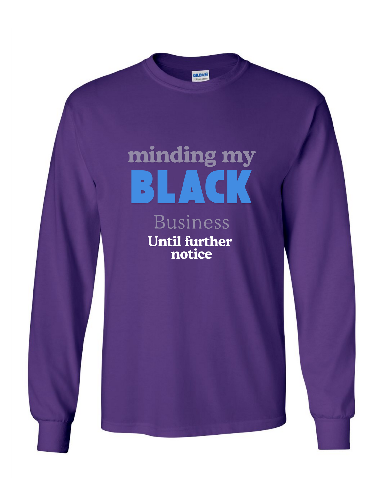 Minding my black business Prosper with a tee