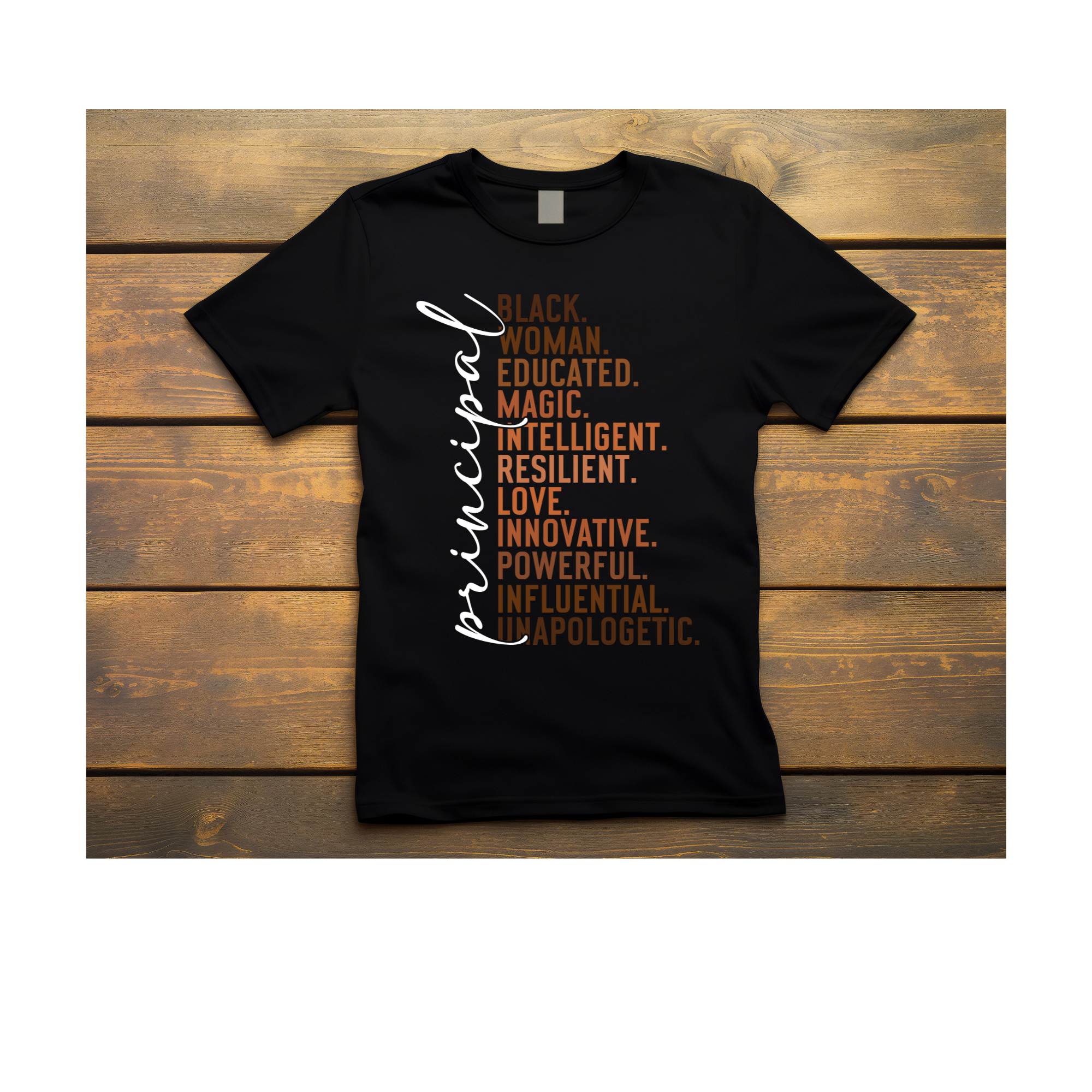 Black Woman Educated Unapologetic , T-shirt & Crewneck | Empowering Apparel for Confident Women