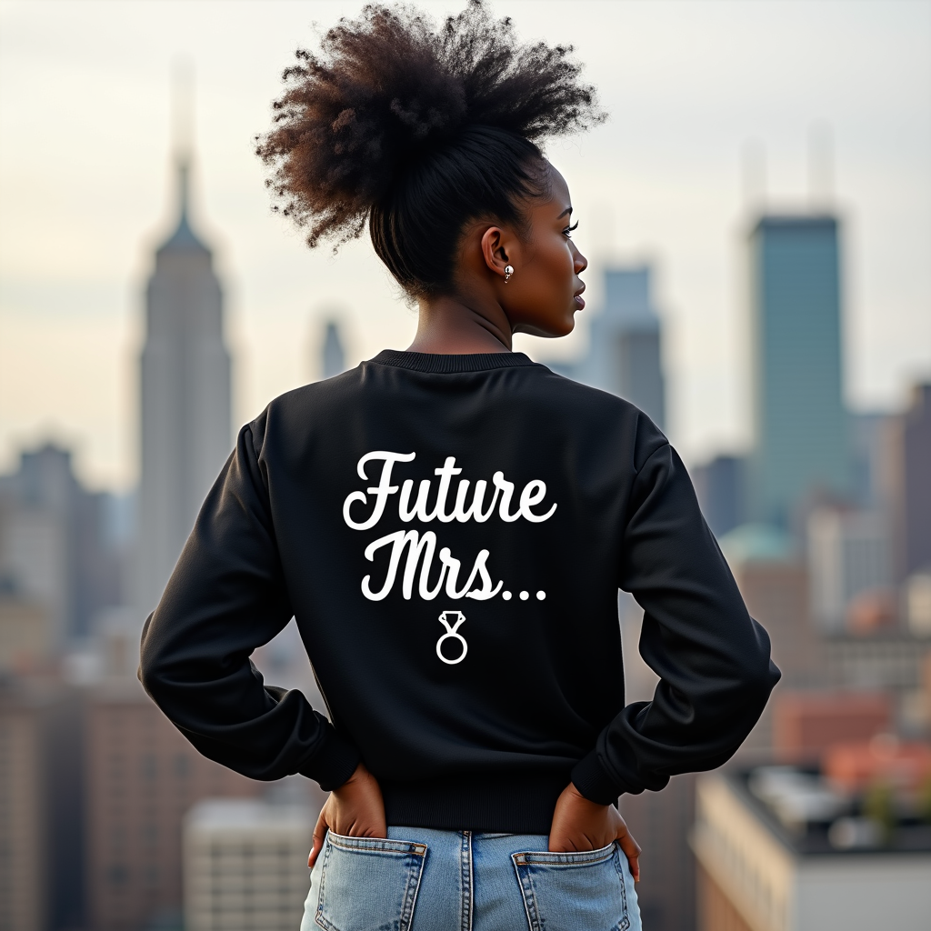 Custom Embossed Future Mrs. Crewneck