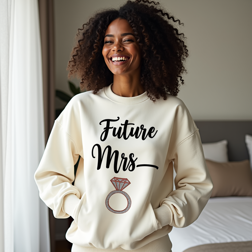 Custom Embossed Future Mrs. Crewneck