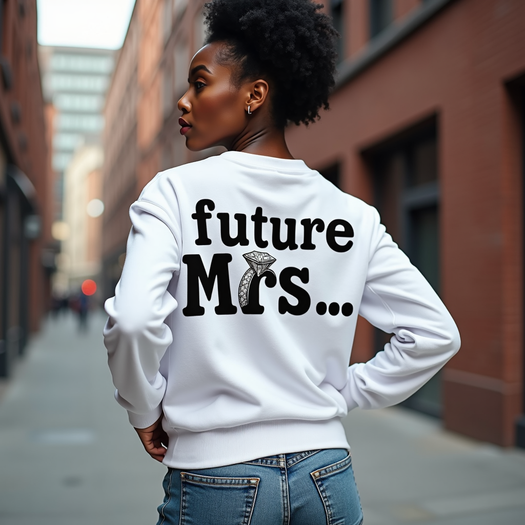 Custom Embossed Future Mrs. Crewneck